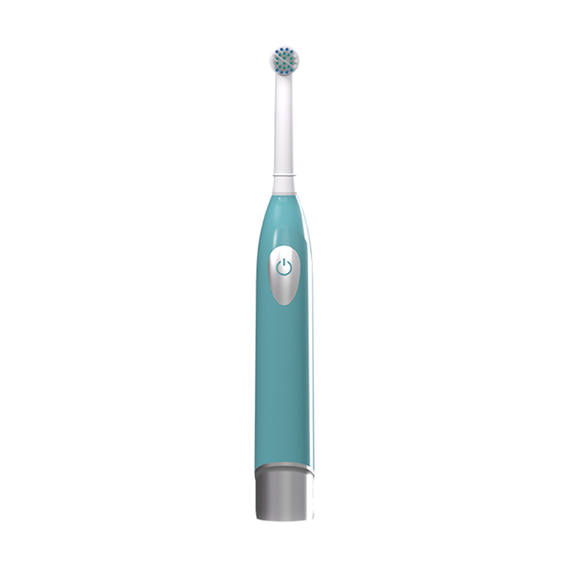 Brosse à dents électrique rotative oscillante alimentée par batterie ALB-929B avec poignée de peinture en aérosol